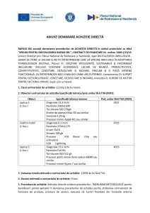 RAPAVI SRL anunță demararea procedurilor de ACHIZIȚIE DIRECTĂ în cadrul proiectului cu titlul ”SPRIJIN PENTRU DIGITALIZAREA RAPAVI SRL”, CONTRACT DE FINANȚARE Nr. ordine: 3400.1/i3/c9 – Achizitie hardware TIC