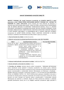 ARHITECT TOPOGRAF SRL anunță demararea procedurilor de ACHIZIȚIE DIRECTĂ în cadrul proiectului cu titlul ” SPRIJIN PENTRU DIGITALIZAREA TOUR ARHITECT TOPOGRAF SRL”, CONTRACT DE FINANȚARE Nr. ordine: 3339.1/i3/c9 – Servicii de curs ANC Competente digitale (2 buc.)