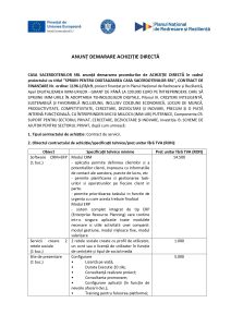 CASA SACERDOTENILOR SRL anunță demararea procedurilor de ACHIZIȚIE DIRECTĂ în cadrul proiectului cu titlul ”SPRIJIN PENTRU DIGITALIZAREA CASA SACERDOTENILOR SRL”, Software CRM+ERP (1 buc.) Servicii creare 2 retele sociale  (1 buc.) Site de prezentare  (1 buc.) Servicii de tip Cloud Computing (1 buc.)