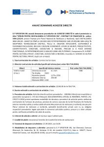 G P SPEDITION SRL anunță demararea procedurilor de ACHIZIȚIE DIRECTĂ în cadrul proiectului cu titlul ”SPRIJIN PENTRU DIGITALIZAREA G P SPEDITION SRL”, CONTRACT DE FINANȚARE Nr. ordine: 3394.1/i3/c9, Telefon mobil  (3 buc.)